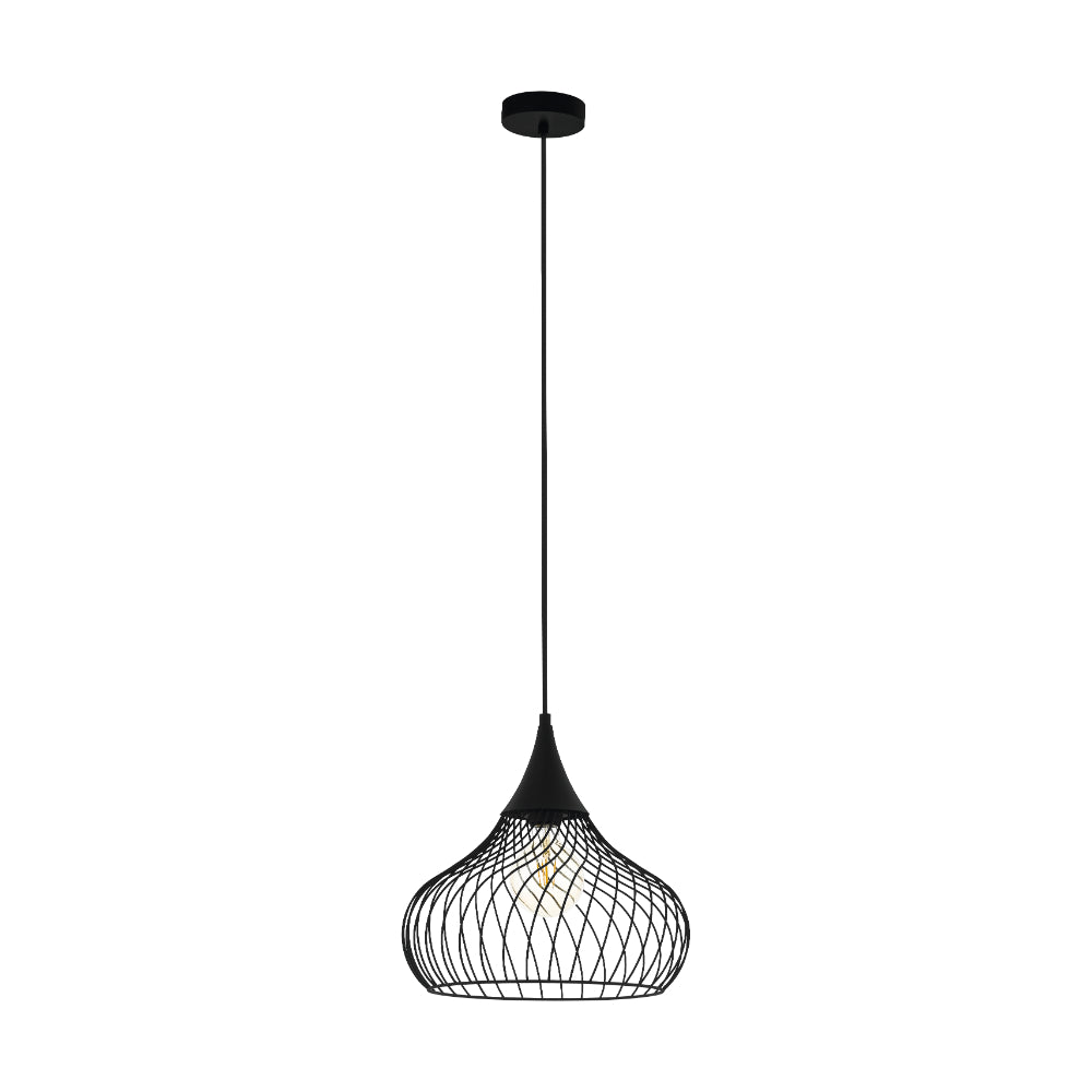 Teardrop pendant light deals black