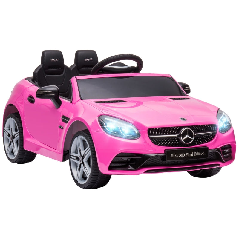 Pink mercedes cheap benz ride on