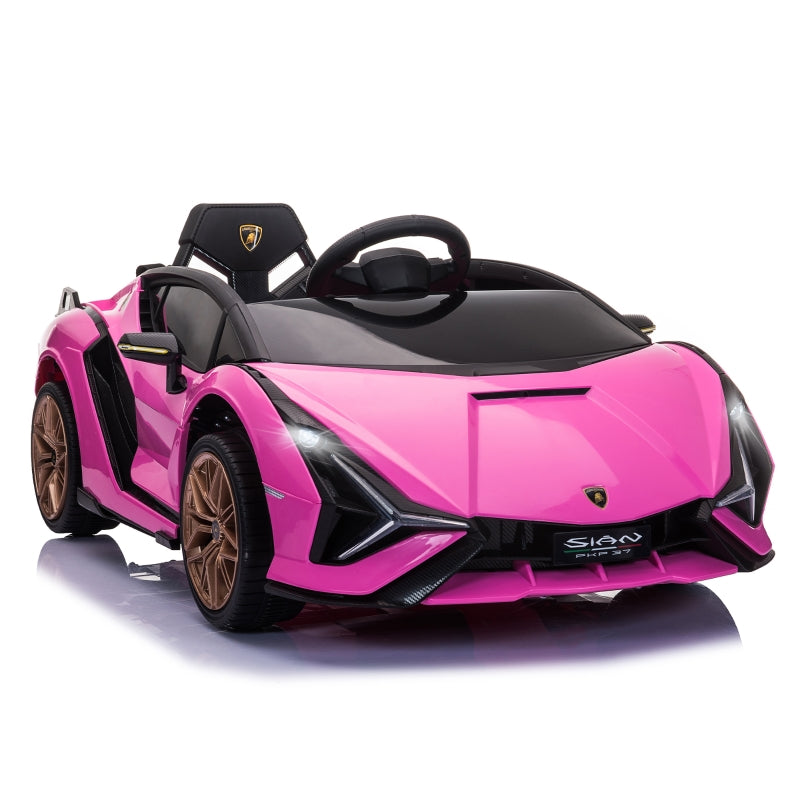 Pink lamborghini cheap power wheels