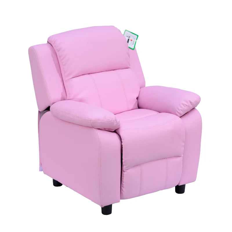 Pink recliner online armchair