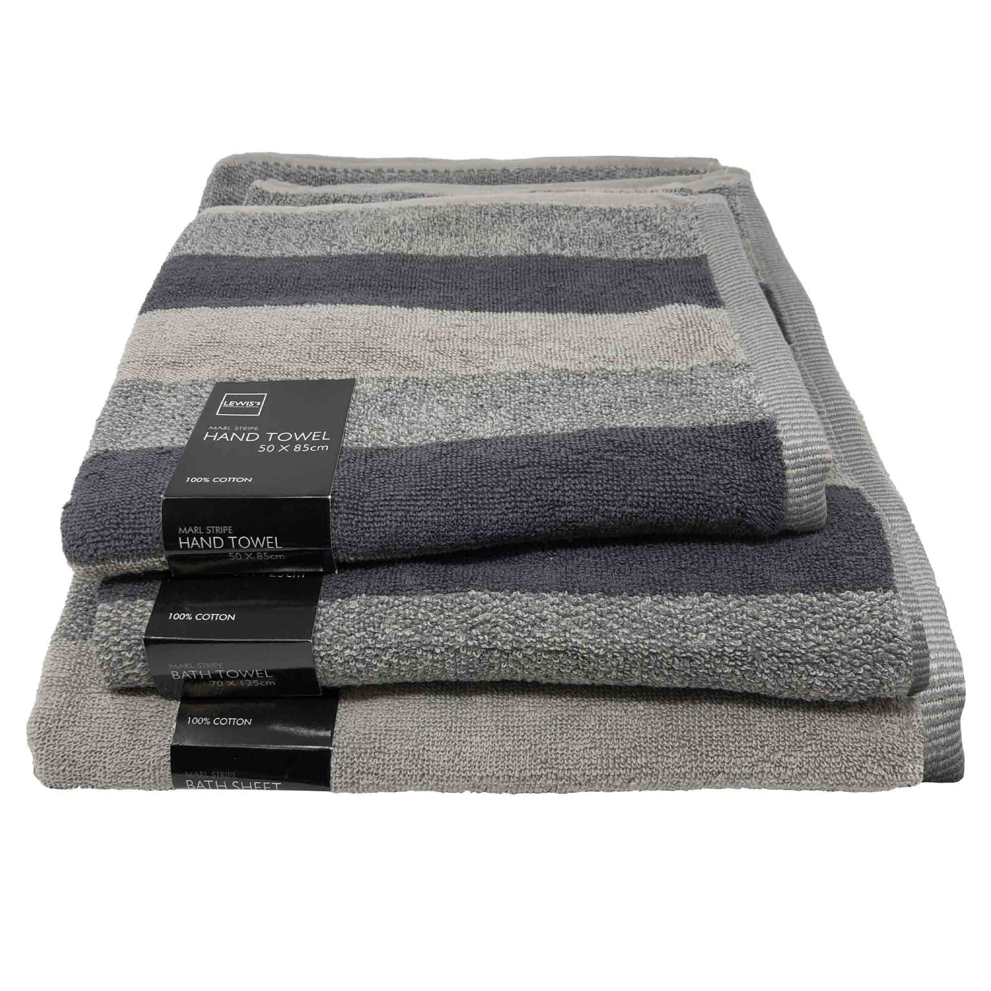 Egyptian Cotton Luxury Hand Towel 50 x 85cm - Subtle Grey