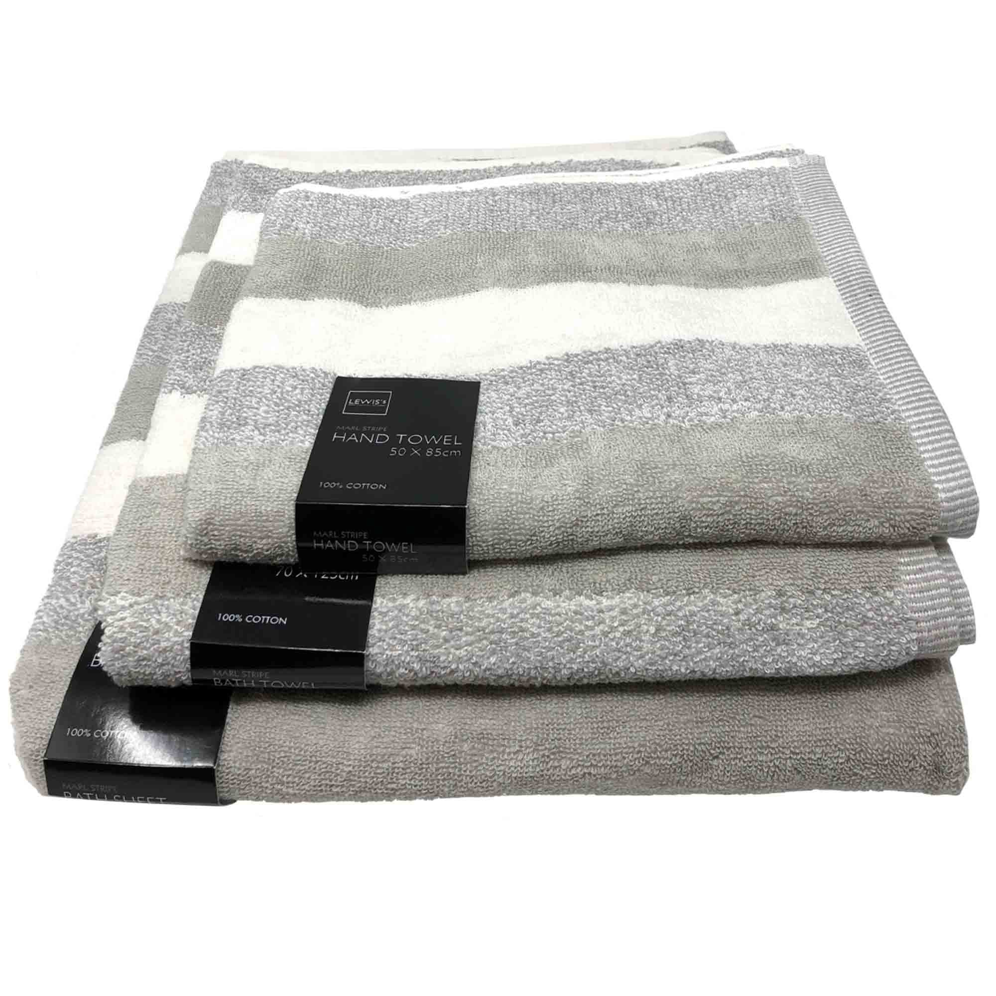 Egyptian Cotton Luxury Hand Towel 50 x 85cm - Subtle Grey