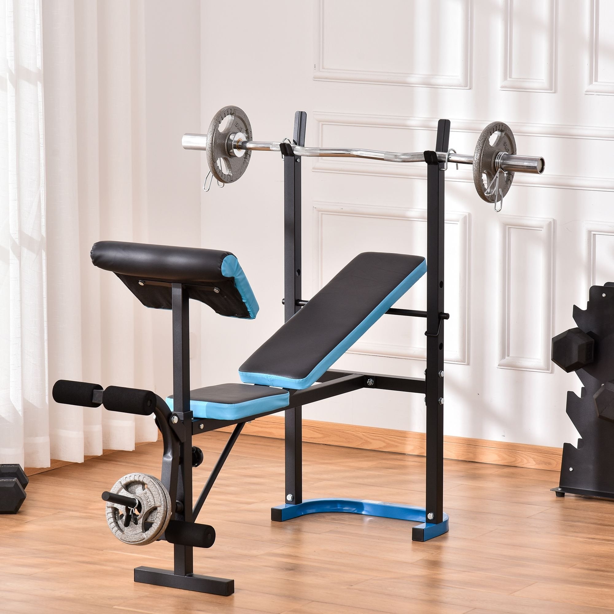 Men's health fitness bench sale