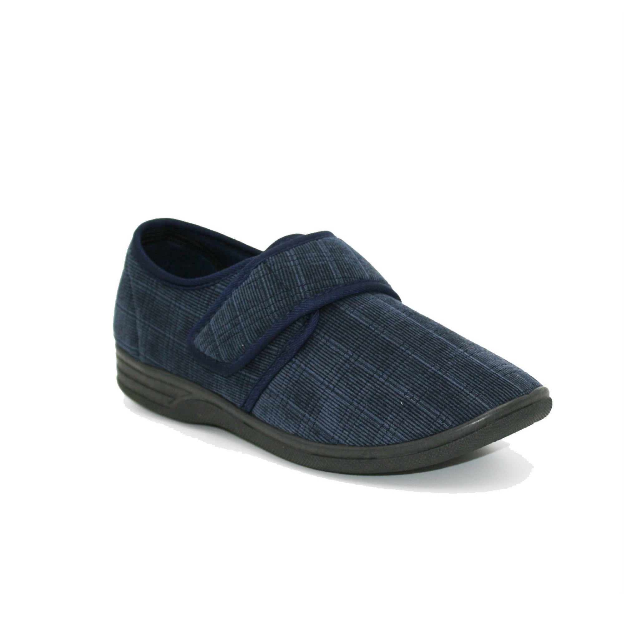 Men's slippers with hot sale velcro fastening uk