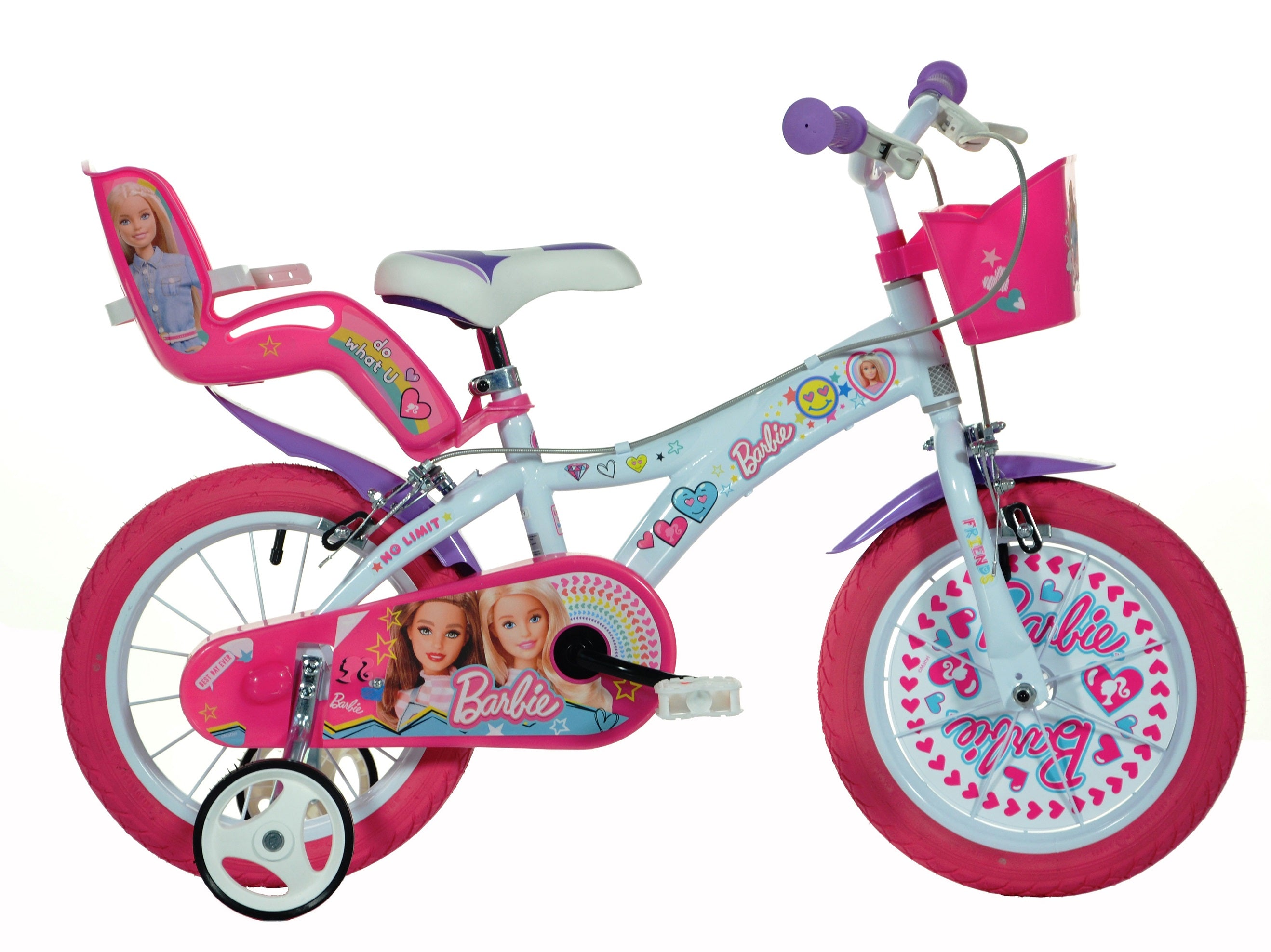 Barbie bike store race