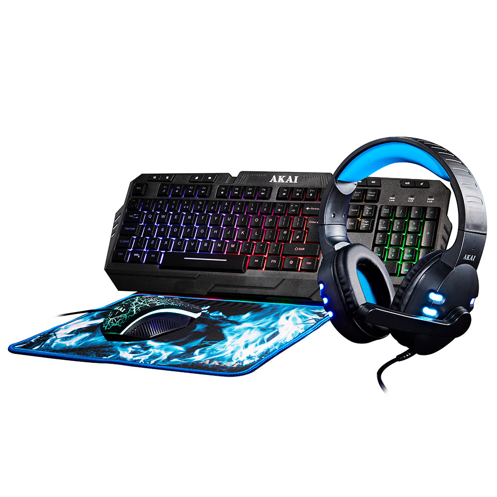 AKAI BTH14G CUFFIE GAMING CON MICROFONO - MD WebStore