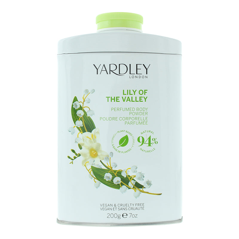 Yardley Lily Of The Valley Perfumed Body Powder 200g