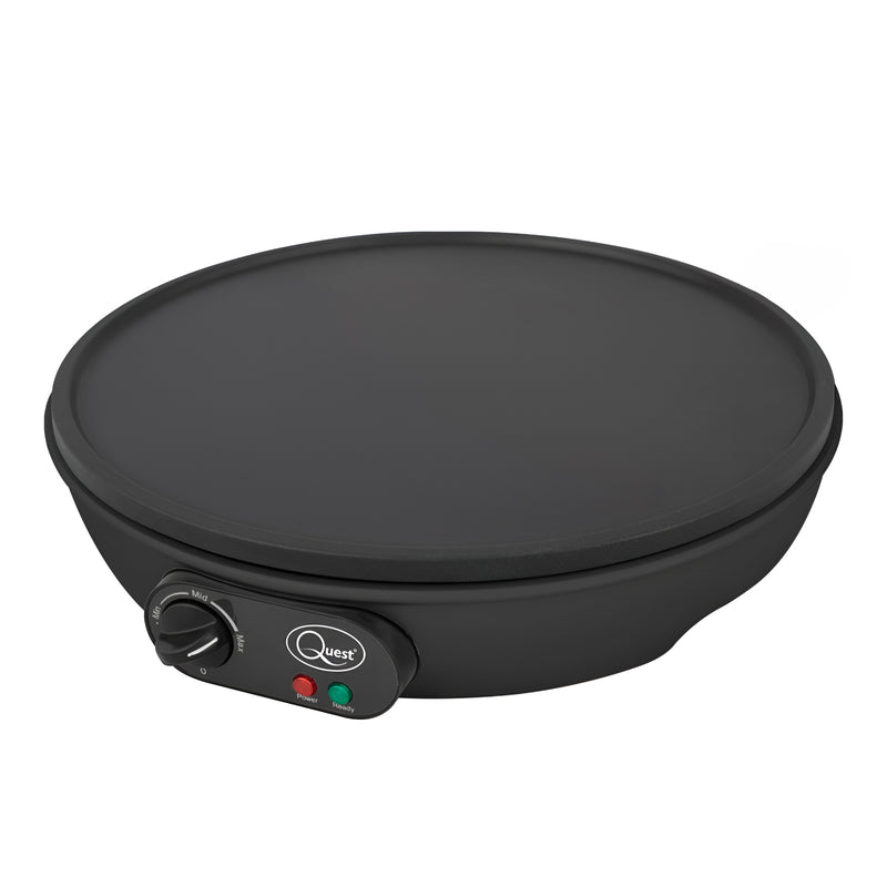 Quest Non-Stick Pancake And Crepe Maker - Black