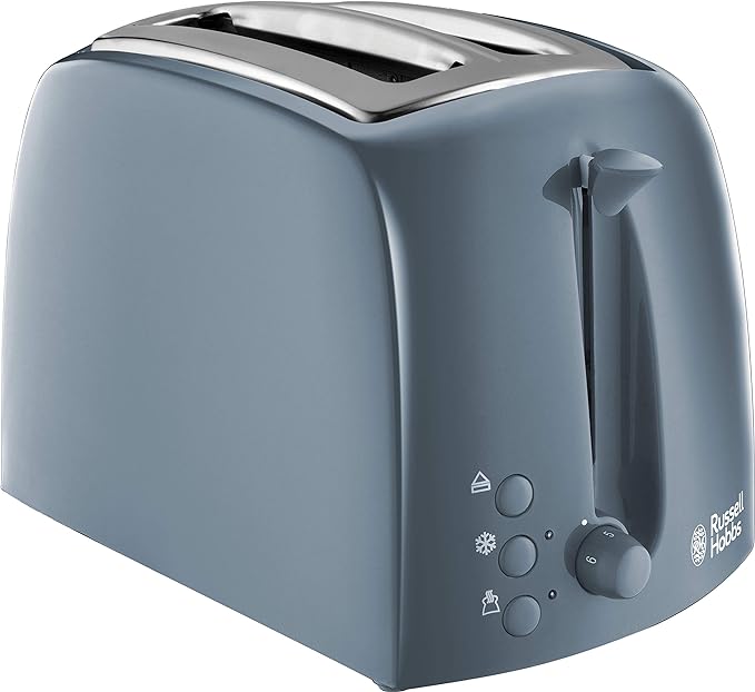 Russell Hobbs Toaster Plastic Textured - Grey