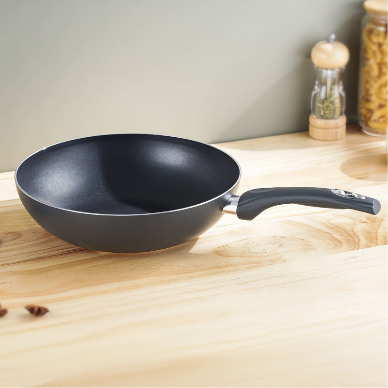 Lewis's Gourmet 28cm Non-Stick Wok