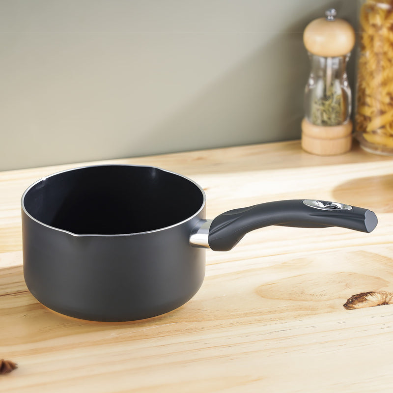 Lewis's Gourmet Non-Stick 16cm  Milk Pan