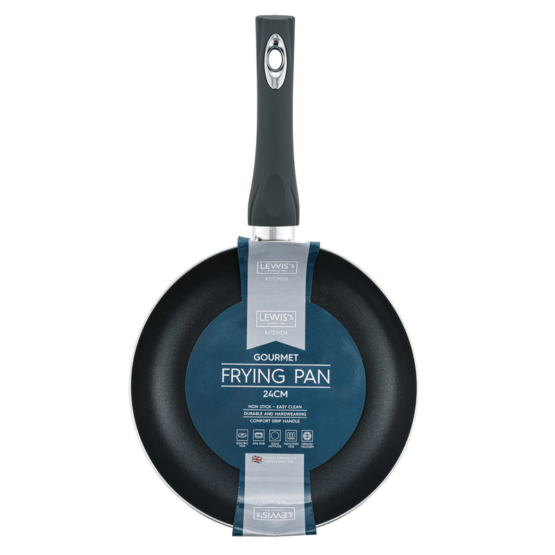 Lewis's Gourmet Non-Stick 24cm Frying Pan