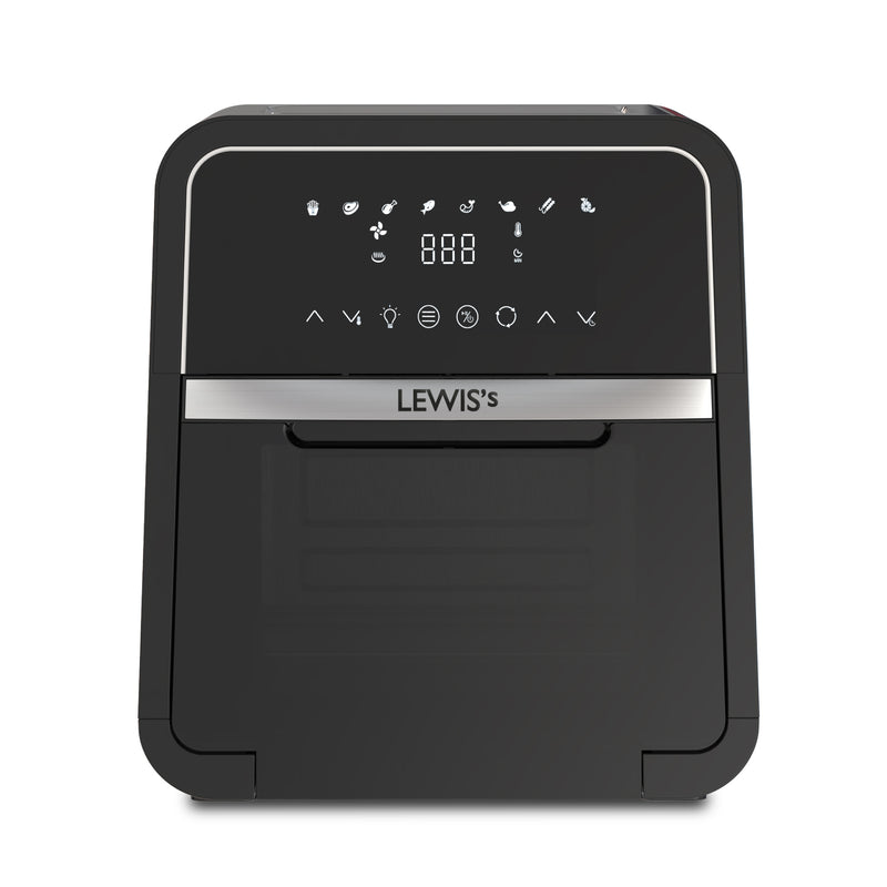 Lewis's Air Fryer Oven Digital 5-in-1 12L - Black