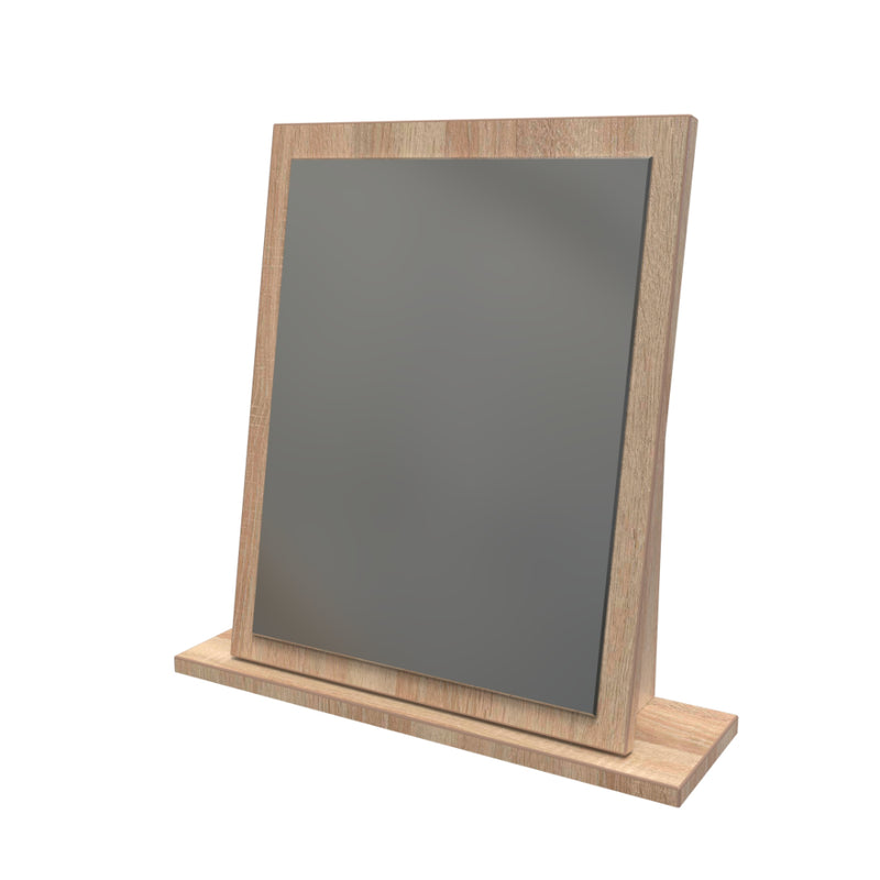 Copenhagen  Dressing Table Mirror  - Bardolino Oak