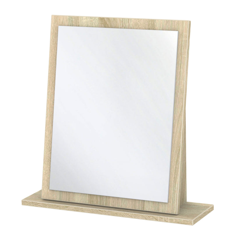 Copenhagen  Dressing Table Mirror  - Bardolino Oak