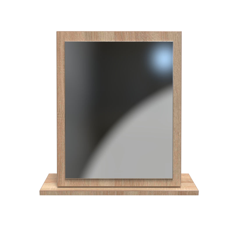 Copenhagen  Dressing Table Mirror  - Bardolino Oak