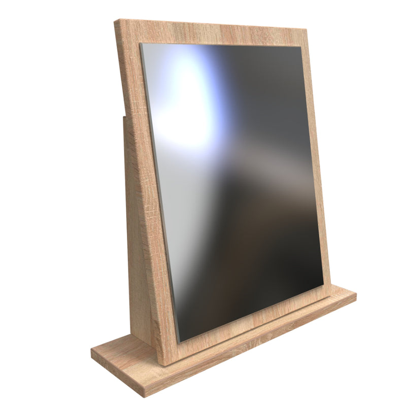 Helsinki  Dressing Table Mirror  - Bardolino Oak