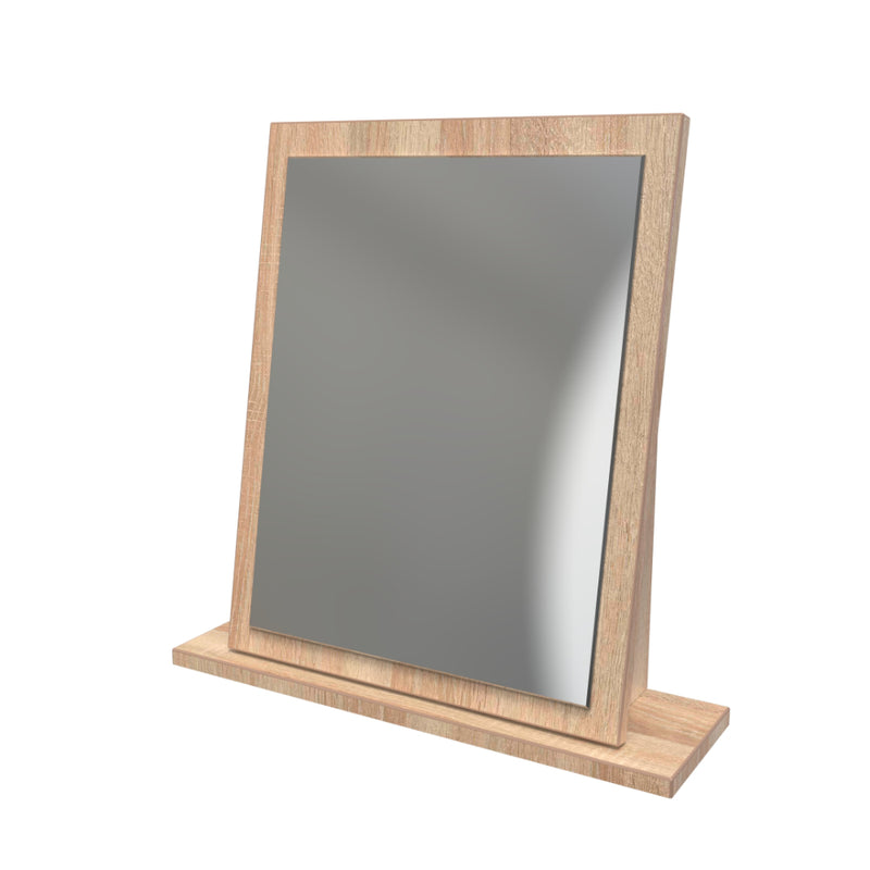 Dakar  Dressing Table Mirror  - Modern Oak