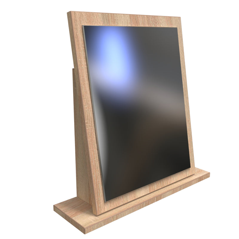 Dakar  Dressing Table Mirror  - Modern Oak