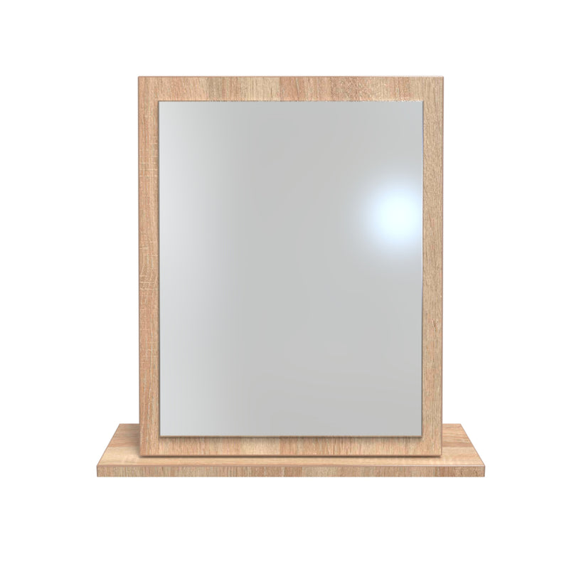 Dakar  Dressing Table Mirror  - Modern Oak