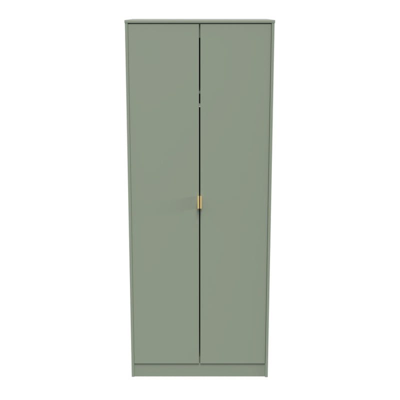 Harare Ready Assembled Wardrobe with 2 Doors  - Reed Green