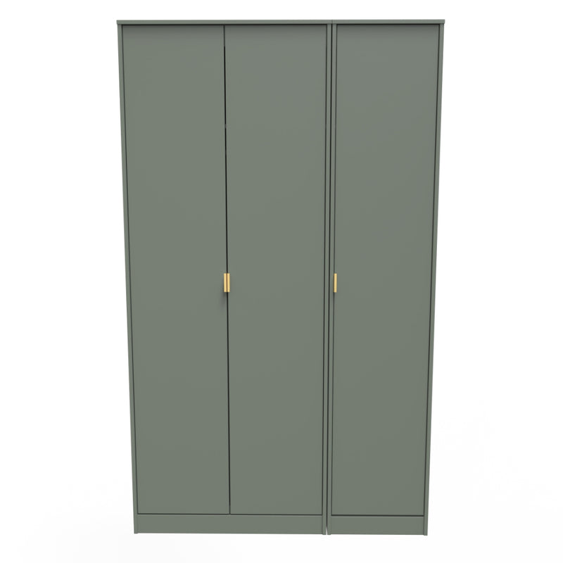 Harare Ready Assembled Wardrobe with 3 Doors  - Reed Green