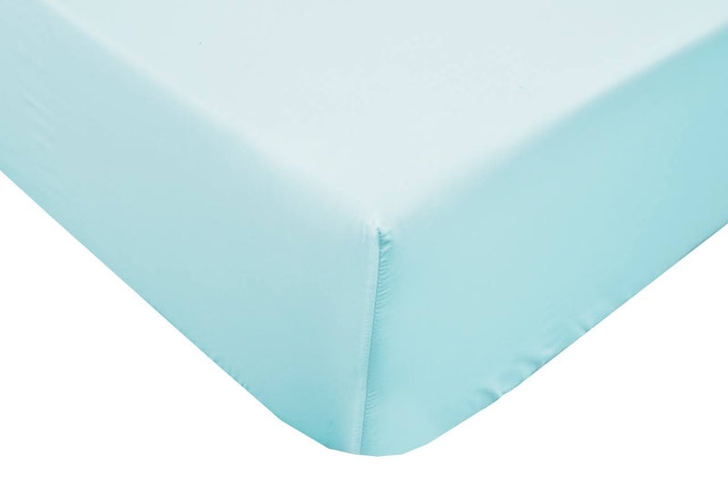 Lewis's Easy Care Plain Dyed Sheet Range - Duck Egg