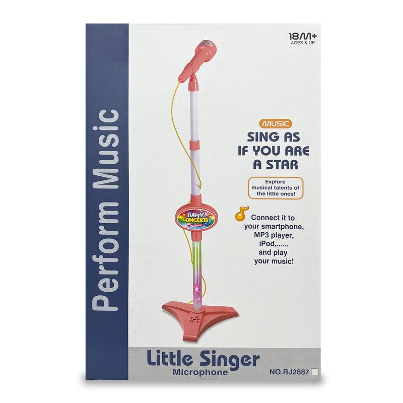 Kids Light Up Microphone with Stand