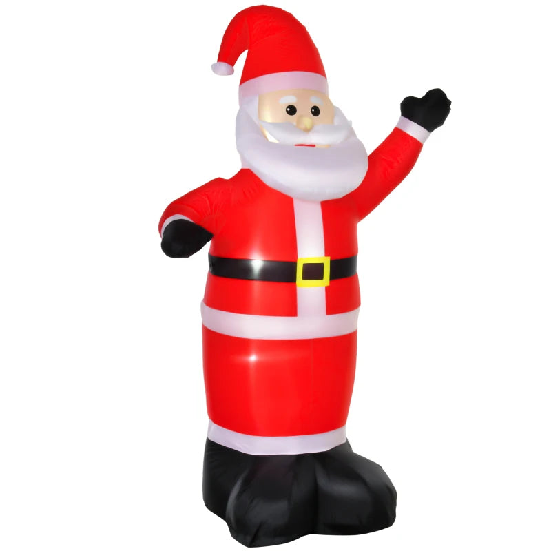 HOMCOM 8ft Inflatable Santa Claus