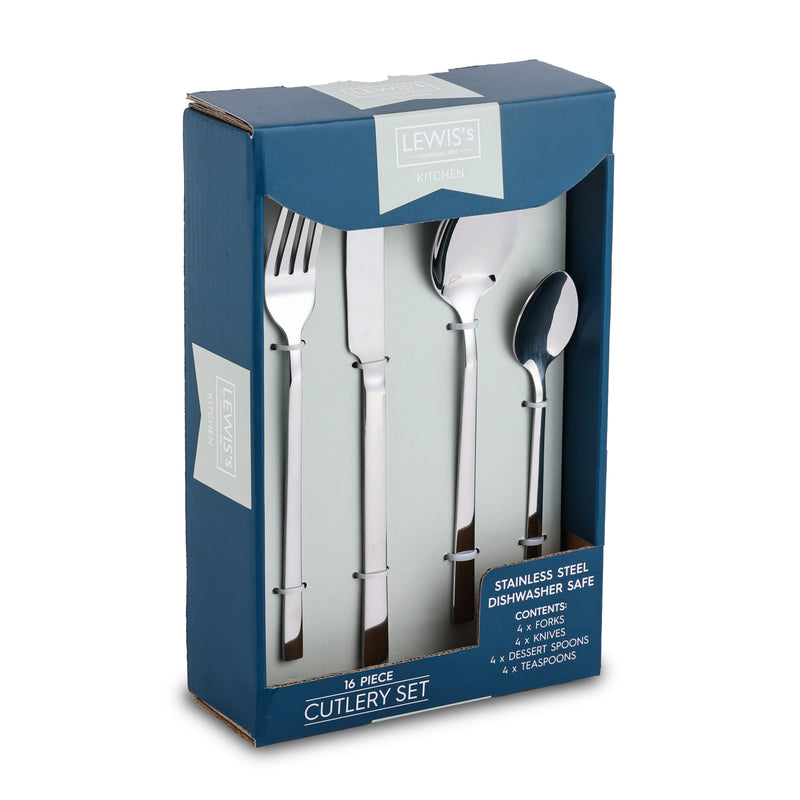 Lewis's Ambience 16pc Cutlery Set