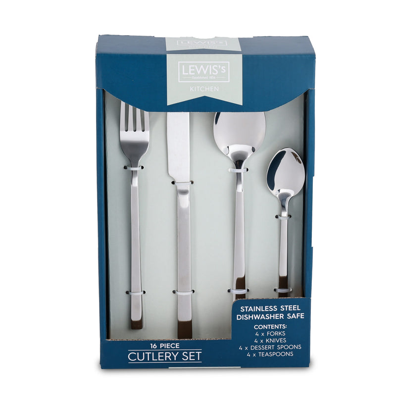 Lewis's Ambience 16pc Cutlery Set