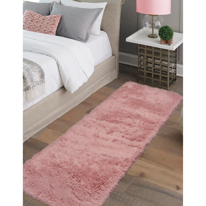 Lewis's Home Soft Washable Rugs - Pink