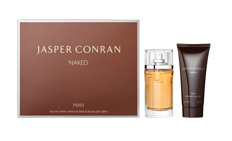 Jasper Conran Naked Man Gift Set EDT 100ml & Shower Gel 100ml