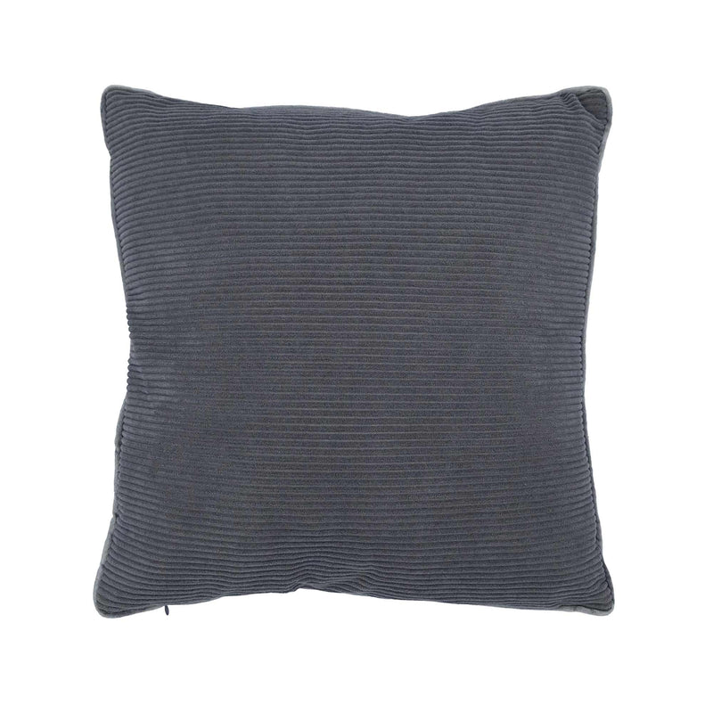 Lewis's Cotswold Cord Cushion - Charcoal