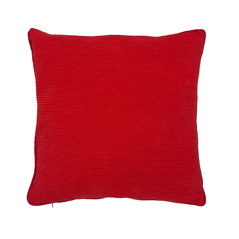 Lewis's Cotswold Cord Cushion - Red