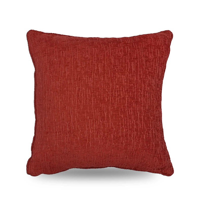 Lewis's Hampstead Chenille Cushion - Red