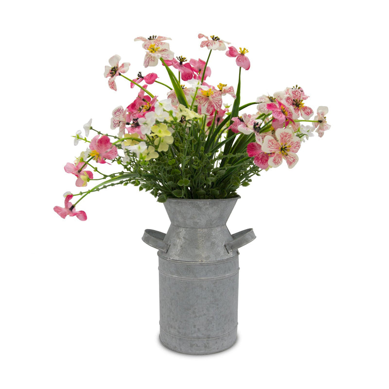 Wild Flowers In Milk Churn Jug