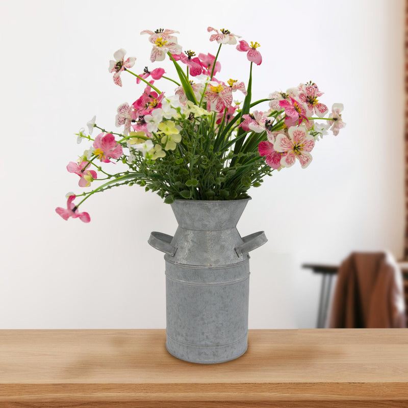 Wild Flowers In Milk Churn Jug