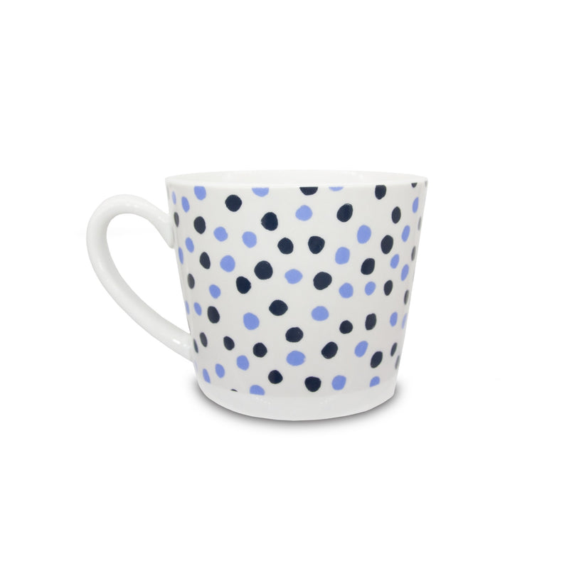 Lewis's Spotted Mug Blue/Black