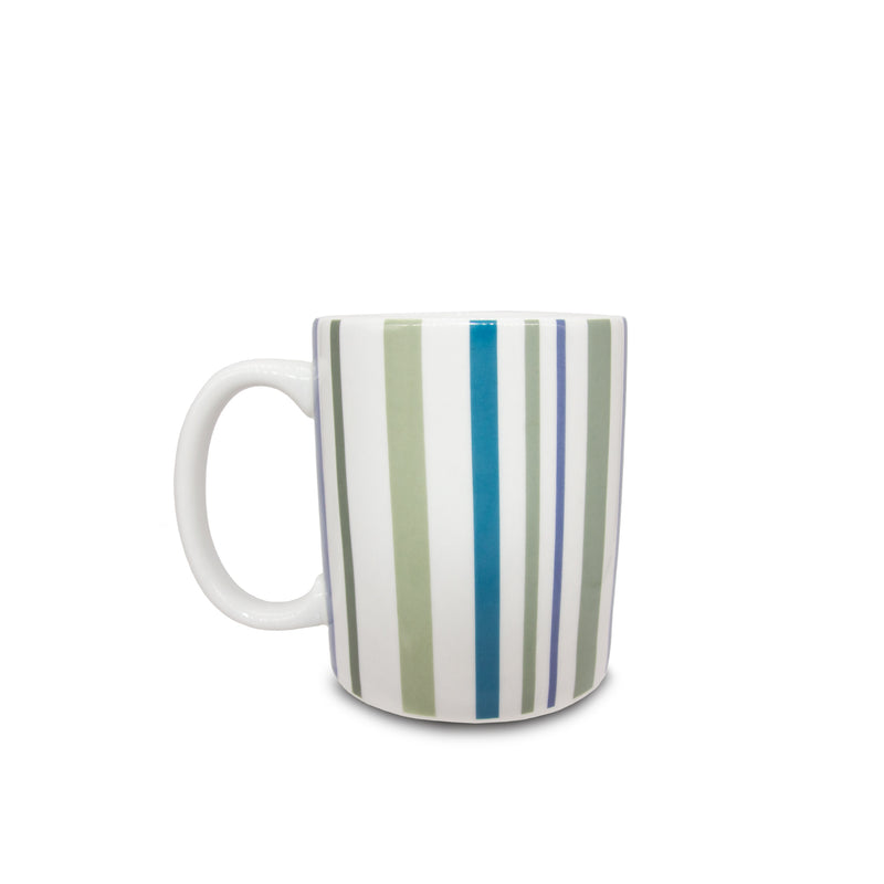 Lewis's Sage Stripe Mug