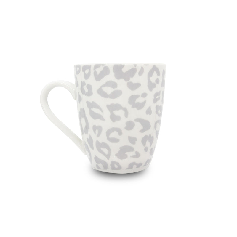 Lewis's Grey Leopard Mug