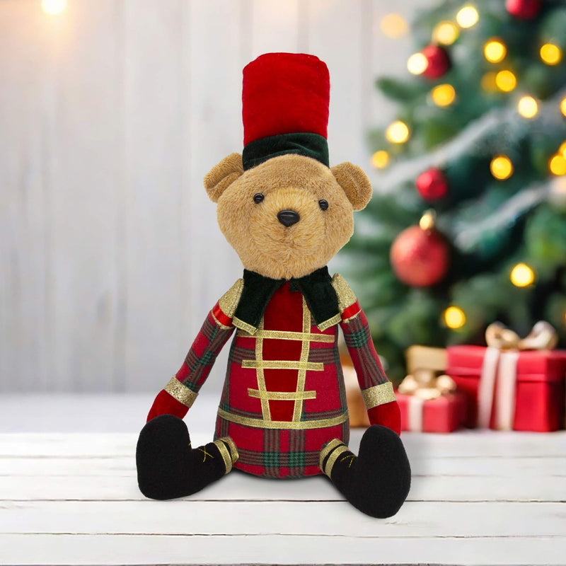 Christmas Nutcracker Bear - Sitting