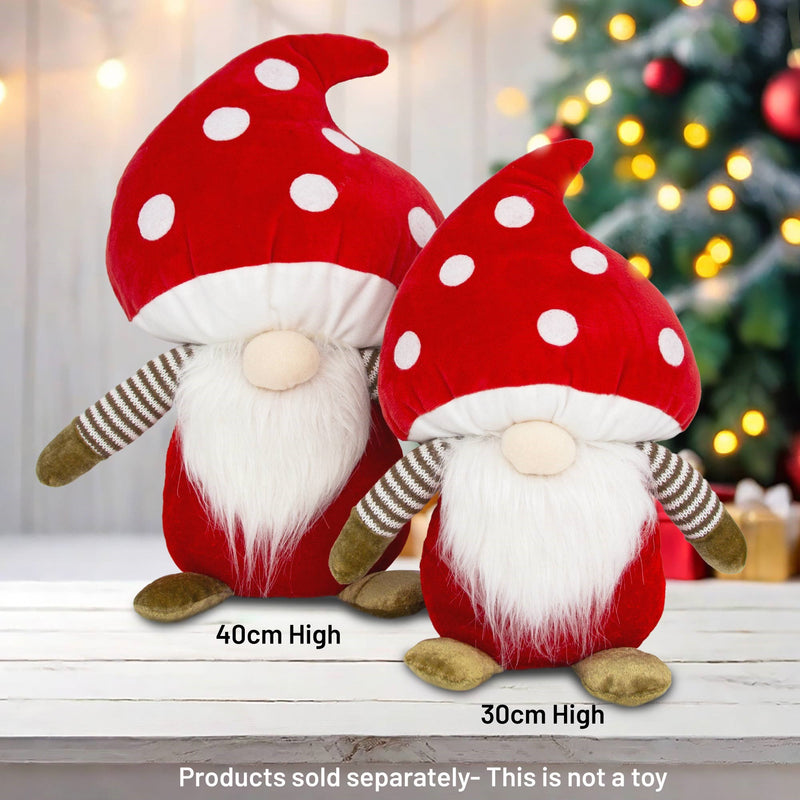 Mushroom Santa Gonk - Red (40cm)