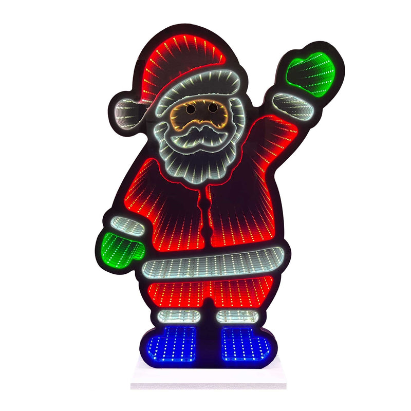 Infinity 3D Santa Light - 60cm