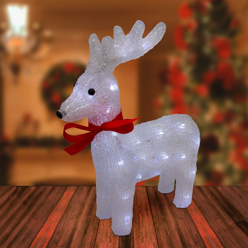 40 Led Acrylic Baby Reindeer (Indoor Light)