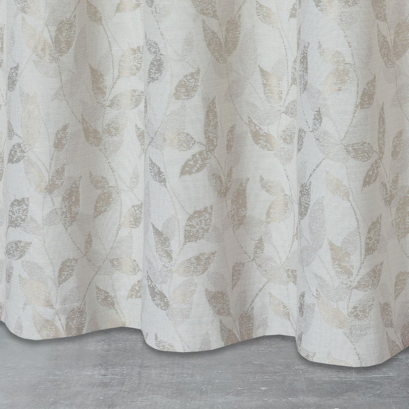 Lewis's Alderly Patterned Eyelet Curtains - Natural