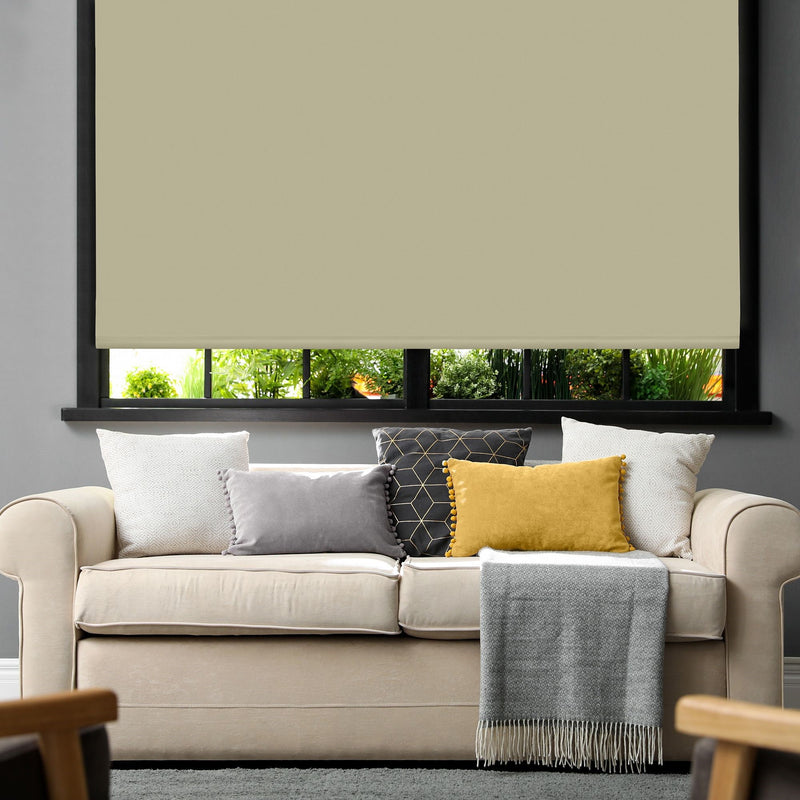 Lewis's Luna Blackout Roller Blinds - Taupe