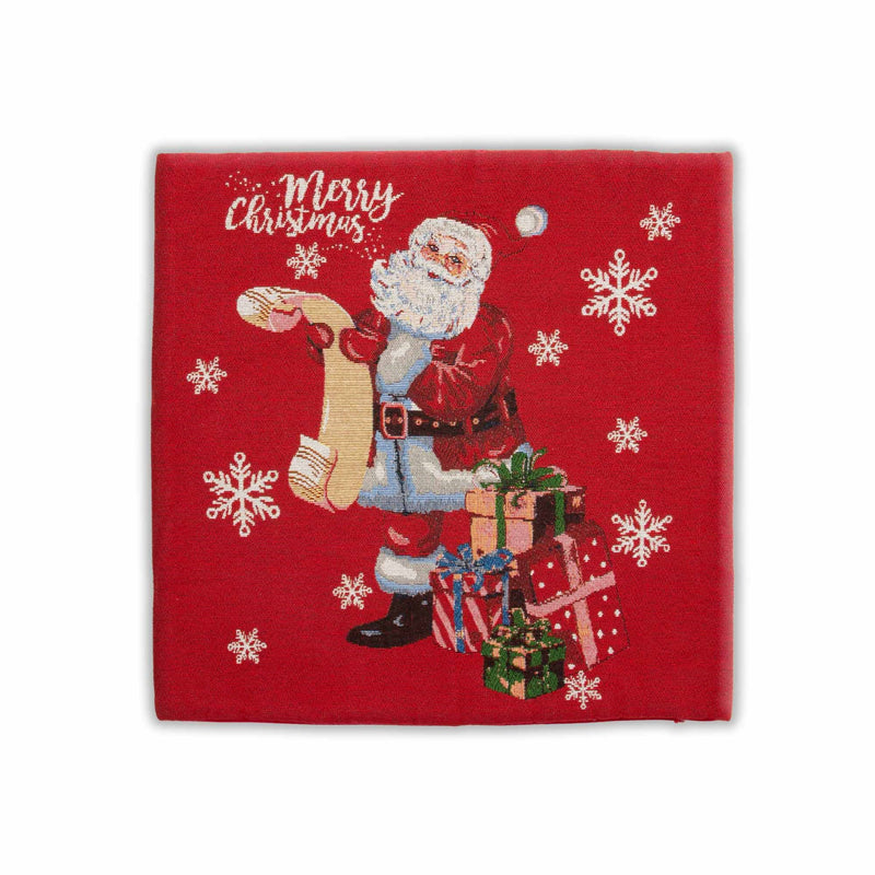 Lewis's Father Christmas Cushion - Red