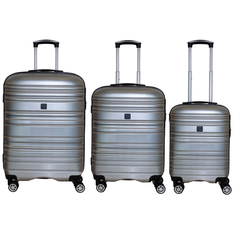 Alto Cloud ABS Suitcase - Metallic Silver