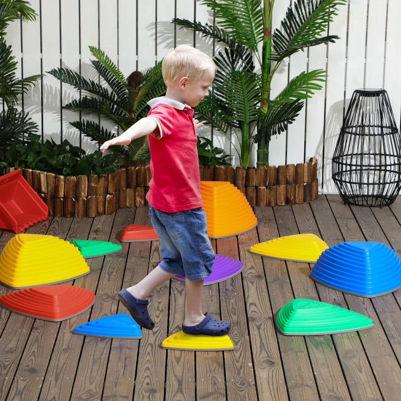 ZONEKIZ Balance Stepping Stones 11 Piece